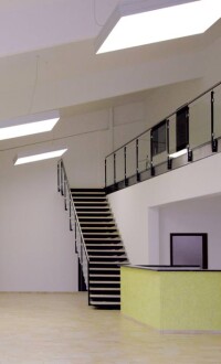 Lichtwerk-Flächenleuchte „epic“ als Einbau-, Anbau- und Pendelleuchte