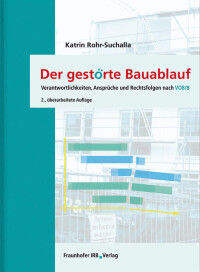 IRB-Fachbuch: „Der gestörte Bauablauf“