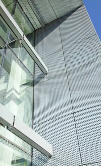Die Masche macht's ... bei Fassaden mit Streckmetall aus Stahl