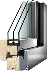 Internorm erweitert sein Holz/Alu-Sortiment