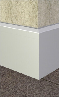 Neues, dekoratives Anschlussprofil für Dachabdichtungen an aufgehenden Bauteilen