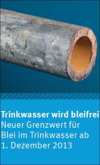 Neuer Grenzwert für Blei im Trinkwasser: Informationspflicht für Vermieter