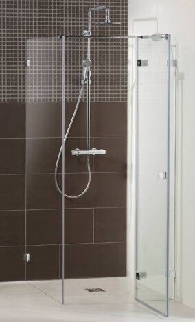 Saniku: 2. Generation der Duschabtrennung Ta Lenta bietet viele Einbaumöglichkeiten