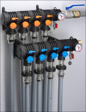 Modularer Geothermieverteiler von Rehau für nahezu alle Anlagengrößen