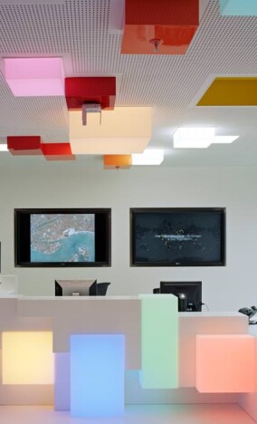 Lichtdesign-Preis 2013 „Öffentliche Bereiche / Innenraum“ fürs Google-Foyer in Hamburg