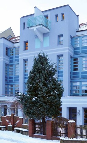 Farbige Stadtbildpflege in Berlin Spandau