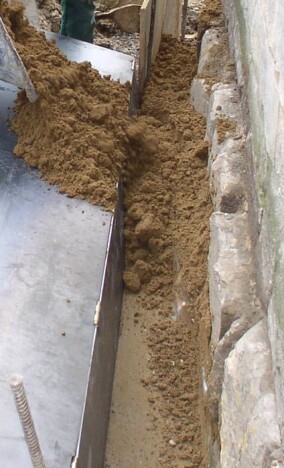 Dernoton: ökologische Abdichtung in der Denkmalpflege und nach Hochwasser