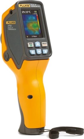 IR-Thermometer mit Wärmebild hilft bei Fehlersuche in Klimaanlagen