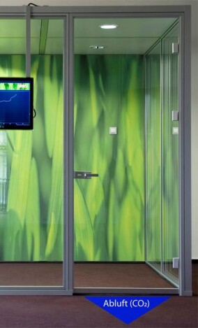 Smarte Türdichtung gegen dicke Raumluft