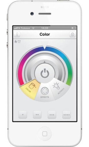 iPhone-Steuerung von LED-Leuchten via Bluetooth