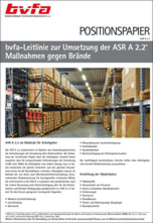 Positionspapier zur ASR A 2.2