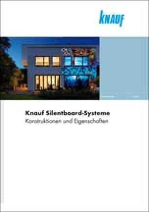 Broschüre „Knauf Silentboard-Systeme“