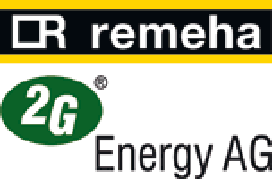 Logos von De Dietrich Remeha GmbH und 2G Energy AG