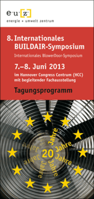 8. Internationales BUILDAIR-Symposium am 7.+8. Juni 2013