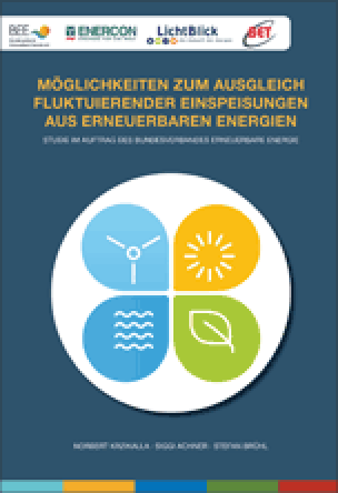 BET-Studie „Möglichkeiten zum Ausgleich fluktuierender Einspeisungen aus Erneuerbaren Energien“