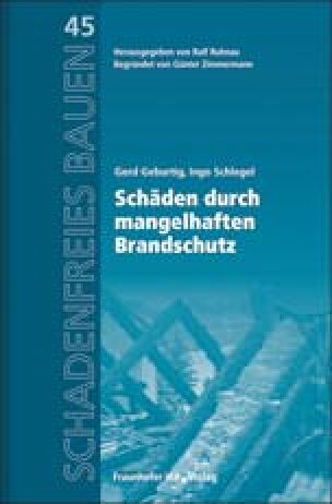 Fachbuch: Schäden durch mangelhaften Brandschutz