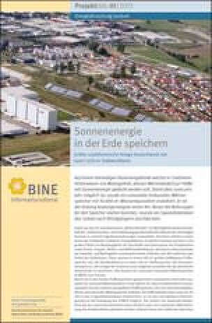 BINE-Projektinfo „Sonnenenergie in der Erde speichern“ (01/2013)