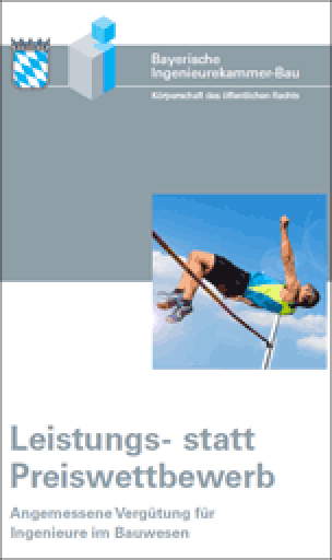 Flyer „Leistungs- statt Preiswettbewerb“