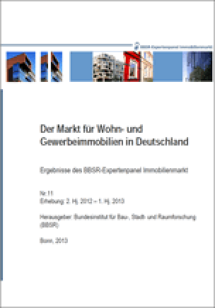 Der Markt für Wohn- und Gewerbeimmobilien in Deutschland, Ergebnisse des BBSR-Expertenpanel Immobilienmarkt Nr. 11 (2. Hj. 2012 - 1. Hj. 2013)