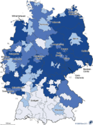 Angebotsüberhänge auf dem Wohnungsmarkt