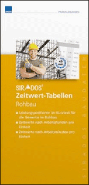 Arbeitszeit-Tabellen