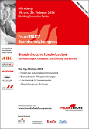 FeuerTRUTZ Brandschutzkongress 2014: Brandschutz in Sonderbauten