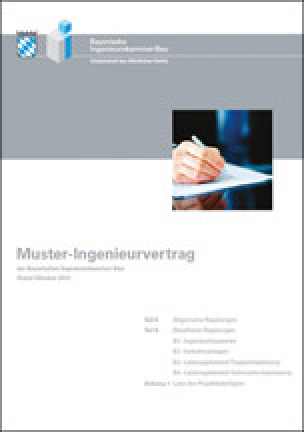 Musteringenieurverträge der Bayerischen Ingenieurekammer-Bau nach HOAI 2013