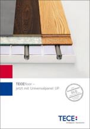 Broschüre „TECEfloor-Universalpanel Technische Information“