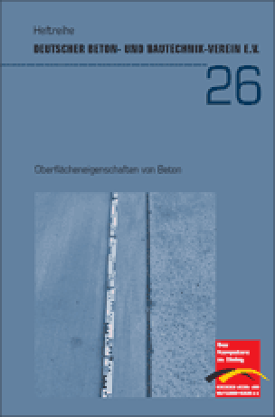 DBV-Heft 26 „Oberflächeneigenschaften von Beton“