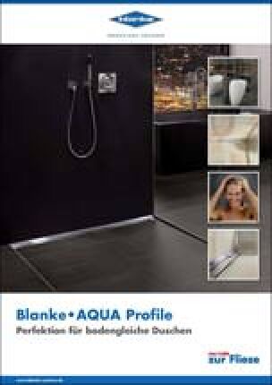 Broschüre „Blanke AQUA Profile“