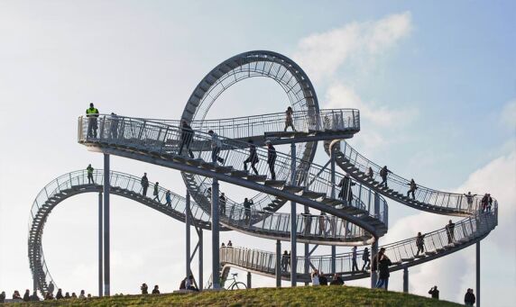 Tiger and Turtle - Magic Mountain © Heike Mutter und Ulrich Genth