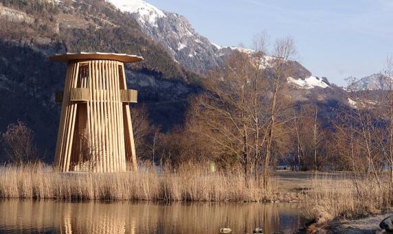 Reussdeltaturm © Gion A. Caminada