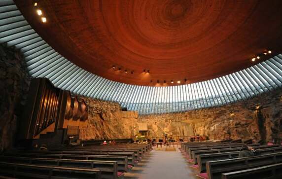 Temppeliaukio Church (Helsinki, Finnland) von Timo & Tuomo Suomalainen © Jorge Láscar