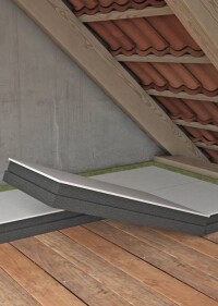 Neues Dachboden-Dämmelement von Fermacell erlaubt geringere Aufbauhöhen