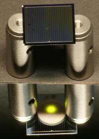 Solarzellen machen Wärmestrahlung mittels Hochkonverter „sichtbar“ und damit nutzbar