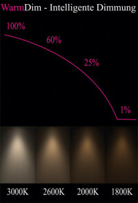 „alphabet spectra WarmDim“ verspricht warme Lichtfarbe durch smarte Dimmung