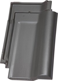 J13v: Neuer Flachdachziegel der Jacobi Tonwerke im Mittelformat