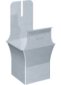 Rheinzink erweitert sein Dachentwässerungssystem kantig