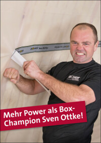 Neue Dampfbremse von Isover mit bemerkenswerter Oberflächenhaftung