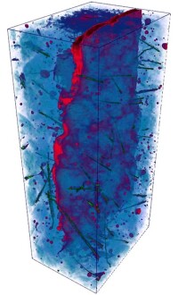 Stahlfaserbeton schnell mit Computertomographie und Software kontrollieren