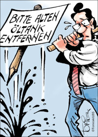 Bundesgerichtshof Grundsatzentscheidung: Öltank gehört zum Haus - wo immer er liegt!