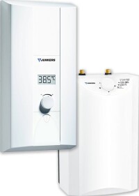 Elektro-Kleinspeicher und solarfähiger Elektro-Durchlauferhitzer neu von Junkers