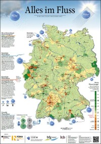 Poster „Alles im Fluss - eine deutsche Wasserbilanz“