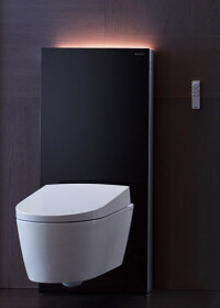 Geberit pimpt das Sanitärmodul Monolith mit Geruchsabsaugung, Soft-Touch und LEDs