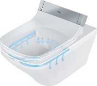 „SensoWash“ meets „Rimless“: Duravit bringt Dusch-WC mit spülrandloser Keramik
