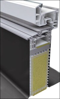 Schwerlastdämmschwelle für großformatige Tür- und Fensterelemente
