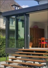 Aluminium- und Flachdach-Wintergärten neu von Finstral