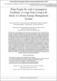 Langzeitstudie zu Strom-Managementsystemen in Privathaushalten