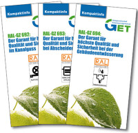 Neue Kompaktinfos der GET zur Entwässerungstechnik