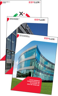 Esylux-Broschüren zur Relevanz moderner Gebäudetechnik für die Energieeffizienz